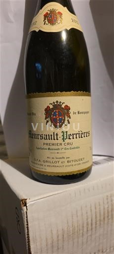Borgogna Meursault Premier Cru G.F.A. Grillot et Bitouzet Les Perrieres 2012