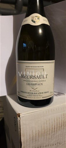 Borgogna Meursault Domaine Boyer-Bouhant-Tindel Les Narvaux 2022