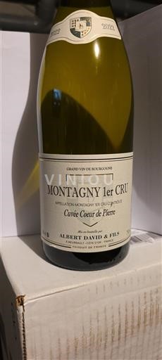 Borgoña No especificado Premier Cru Albert David & Fils Cœur de Pierre 2022