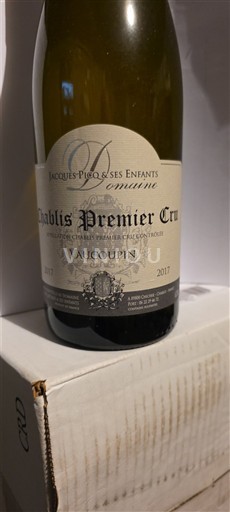 Burgundsko Chablis Premier Cru Domaine Jacques Picq & ses Enfants Vaucoupin 2017