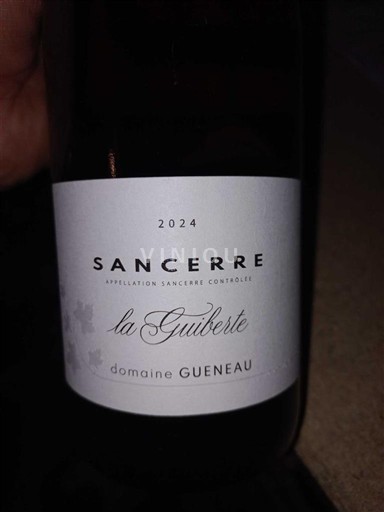 Loiren laakso Sancerre Domaine Gueneau La Guiberte 2024