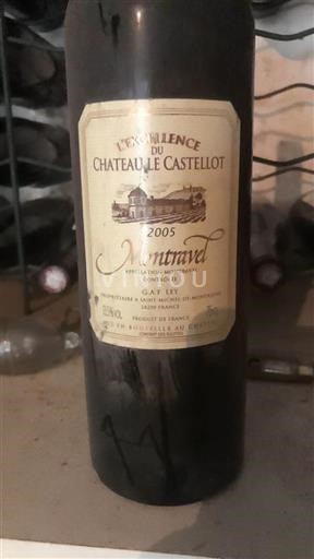 Sud-Ouest Montravel Château Le Castellot L'Excellence 2005