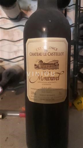 Sud-Ouest Montravel Château Le Castellot L'Excellence 2014