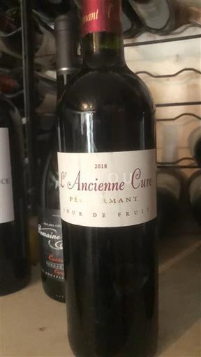 Southwest Pécharmant Domaine L'Ancienne Cure Jour de Fruit 2018