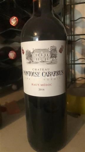 Bordeaux Haut-Médoc Cru Bourgeois Château Pontoise Cabarrus 2016