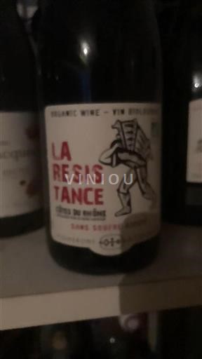 Rhônen laakso Côtes-du-rhône La Résistance 2019