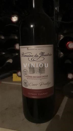 Zuidwest-Frankrijk Côtes de Gascogne Domaine Mastrie Prestige 2020
