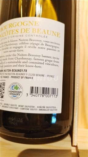 Burgundsko Nespecifikováno Nuiton-Beaunoy Neročník