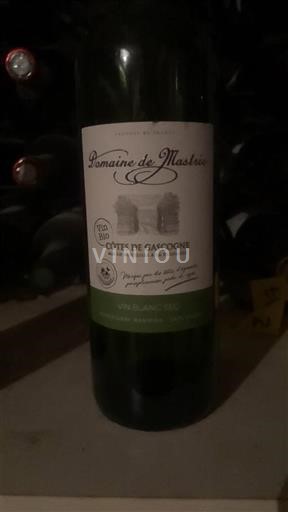 Zuidwest-Frankrijk Côtes de Gascogne Domaine Mastric Niet-geïntegreerd