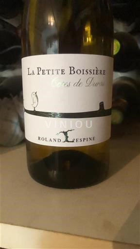 Lounais-Ranska Côtes-de-duras Roland Espine La Petite Boissière Ei vuosikertaa