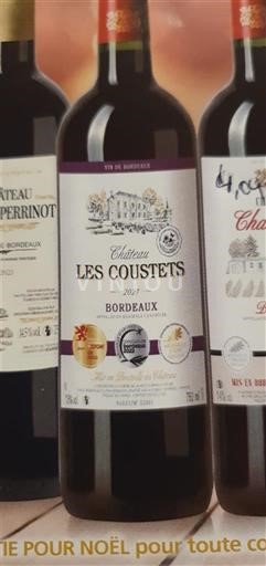 Bordeaux Château Les Coustets 2017