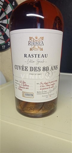 Rona dolina Rasteau Rhonéa des 80 Ans Neleten.