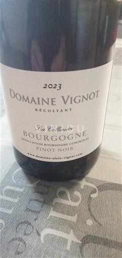 Borgonha Domaine Vignot La Collineuse 2023
