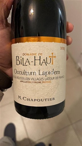 Roussillon Côtes-du-Roussillon-Villages Domaine Bila-Haut Occultum Lapidem 2019