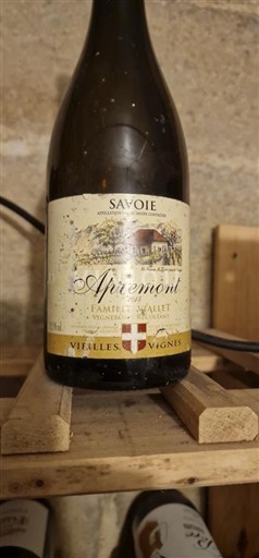 Saboya y Bugey Apremont Famille Ravier Vieilles Vignes 2015