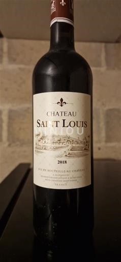 Bordeaux Château Saint-Louis 2018