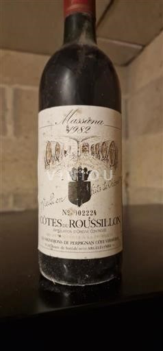 Roussillon Côtes-du-Roussillon Massena 1982