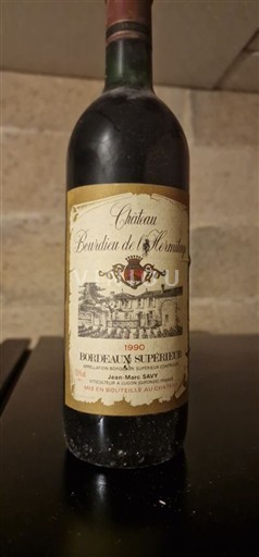 Bordeaux Bordeaux Supérieur Château Bourdia de Mormonty 1990
