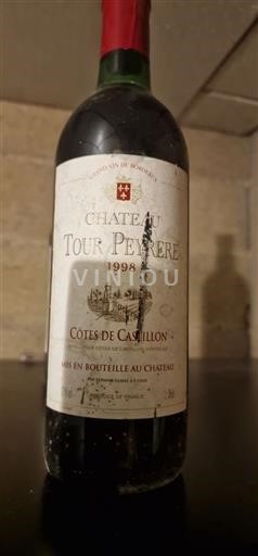 Bordeaux Not Specified Château Tour Peyrere 1998