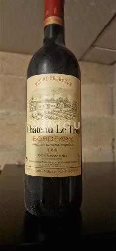 Bordeaux Château Le Tros 1988