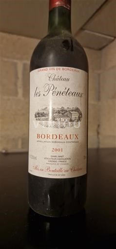 Bordeaux Château Les Péneteaux 2001