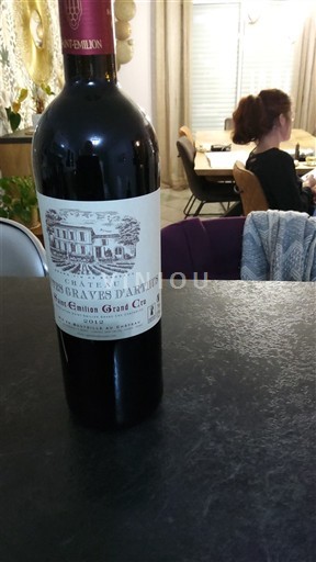 Bordeaux Saint-Émilion Grand Cru Château Les Graves d'Arthus 2012