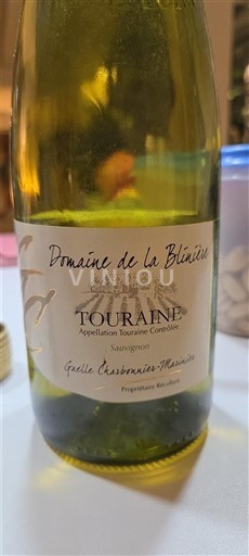 Dolina Loare Touraine Domaine La Blinière 2012