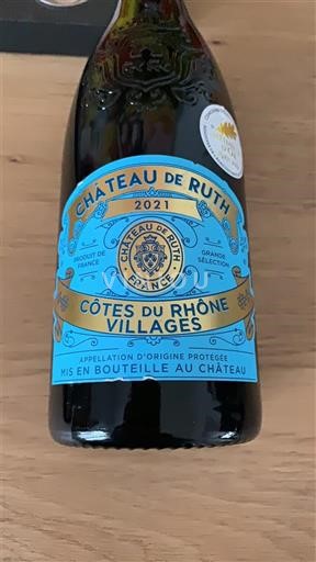 Rhône Valley Côtes du Rhône Villages Château Ruth 2021