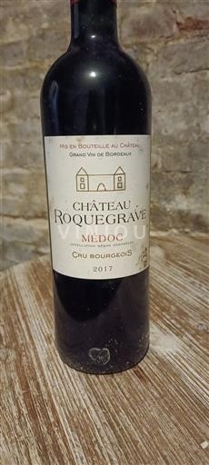 Bordeaux Médoc Cru Bourgeois Château Roquegrave 2017