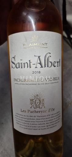 Sud-Ouest Pacherenc-du-vic-bilh Plaimont Saint-Albert 2018