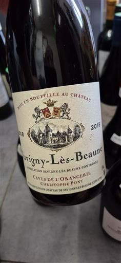 Burgundi Savigny-lès-Beaune Caves de l'Orangerie 2018