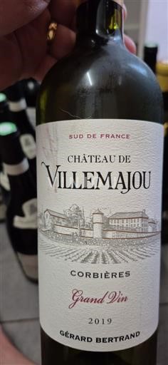 Languedoc Corbières Château Villemajou Grand Vin 2019
