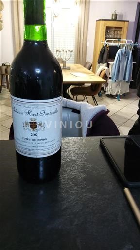 Burdeos Côtes-de-bourg Château Haut Tombé 2002