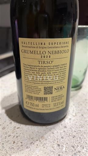 Lombardiet Ikke specificeret Nera Tirso 2020