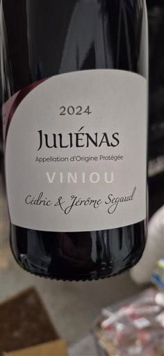 Beaujolais Juliénas Cédric & Jérôme Segault 2024
