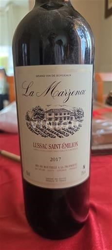 Bordeaux Lussac-saint-émilion La Marzena 2017