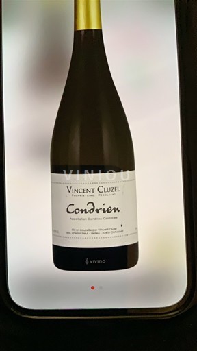 Valle del Ródano Condrieu Vincent Cluzel 2023