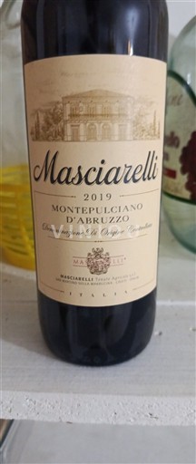 Abruzzes Montepulciano d'Abruzzo Masciarelli 2019
