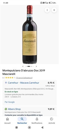 Abruzzes Montepulciano d'Abruzzo Masciarelli 2019