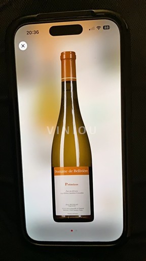 Vallée de la Loire Jasnières Domaine Bellivière Prémices 2022