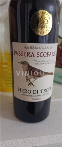 Pouilles Masseria Spaccafico Passera Scopaio 2023