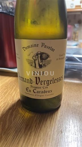 Burgundy Pernand-Vergelesses Premier Cru Domaine Pavelot En Caradeux 2018