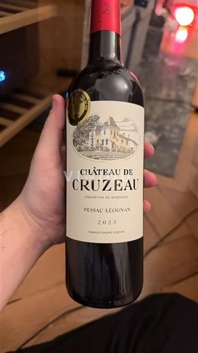 Burdeos Pessac-Léognan Château Cruzeau 2023