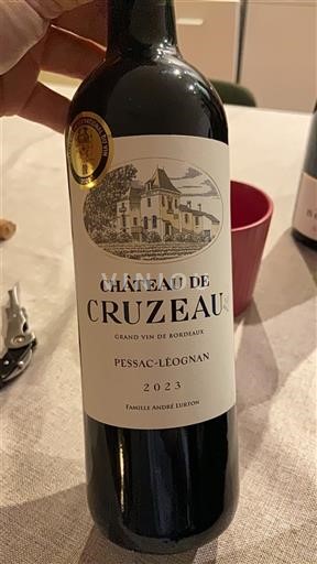 Bordo Pessac-Léonjan Château Cruzeau 2023
