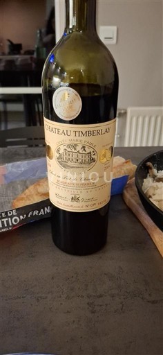 Bordéus Bordeaux Superior Château Timberlay 2004