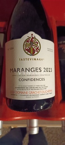 Burgundsko Maranges Domaine Grachet-Duchemin Confidences 2023