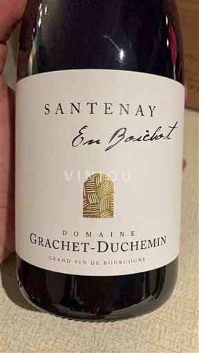 Burgundy Santenay Domaine Grachet-Duchemin En Boichot 2024