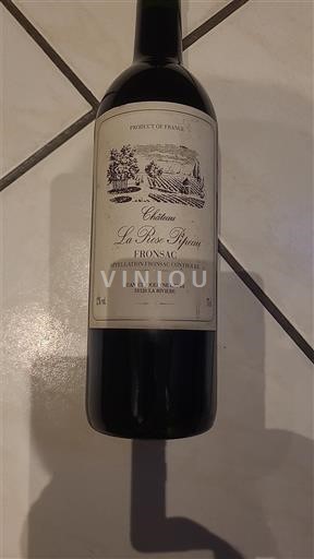Bordeaux Fronsac Château La Rose Pupyroux Ei vuosikertaa