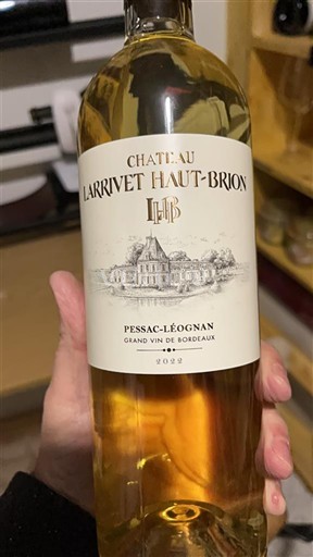Bordeaux Pessac-Léognan Château Larrivet Haut-Brion 2022