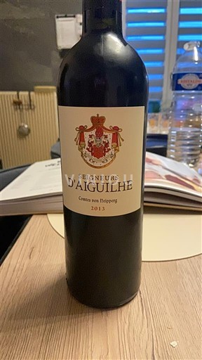 Bordeaux Castillon Côtes de Bordeaux Seigneurs d'Aiguilhe 2013